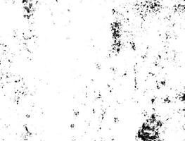 Black and white grunge urban texture vector with copy space. Abstract illustration surface dust and rough dirty wall background with empty template. Distress or dirt and grunge effect concept - vector