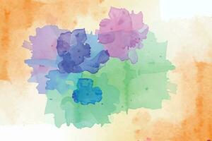 Abstract colorful watercolor background for graphic design vector