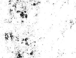 Black and white grunge urban texture vector with copy space. Abstract illustration surface dust and rough dirty wall background with empty template. Distress or dirt and grunge effect concept - vector