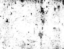 Black and white grunge urban texture vector with copy space. Abstract illustration surface dust and rough dirty wall background with empty template. Distress or dirt and grunge effect concept - vector