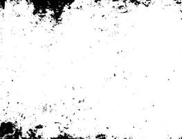 Black and white grunge urban texture vector with copy space. Abstract illustration surface dust and rough dirty wall background with empty template. Distress or dirt and grunge effect concept - vector