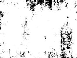 Black and white grunge urban texture vector with copy space. Abstract illustration surface dust and rough dirty wall background with empty template. Distress or dirt and grunge effect concept - vector