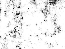 Black and white grunge urban texture vector with copy space. Abstract illustration surface dust and rough dirty wall background with empty template. Distress or dirt and grunge effect concept - vector