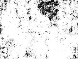 Black and white grunge urban texture vector with copy space. Abstract illustration surface dust and rough dirty wall background with empty template. Distress or dirt and grunge effect concept - vector