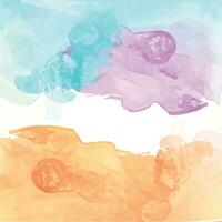 Abstract colorful watercolor background for graphic design vector