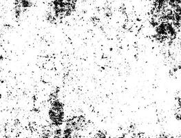 Black and white grunge urban texture vector with copy space. Abstract illustration surface dust and rough dirty wall background with empty template. Distress or dirt and grunge effect concept - vector