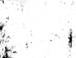 Black and white grunge urban texture vector with copy space. Abstract illustration surface dust and rough dirty wall background with empty template. Distress or dirt and grunge effect concept - vector