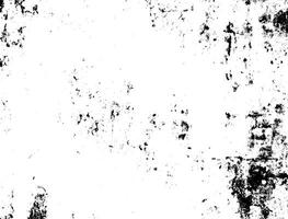 Black and white grunge urban texture vector with copy space. Abstract illustration surface dust and rough dirty wall background with empty template. Distress or dirt and grunge effect concept - vector