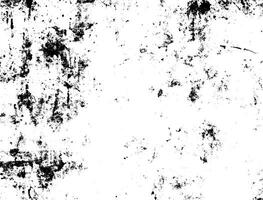 Black and white grunge urban texture vector with copy space. Abstract illustration surface dust and rough dirty wall background with empty template. Distress or dirt and grunge effect concept - vector