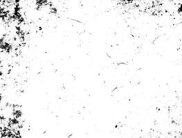 Black and white grunge urban texture vector with copy space. Abstract illustration surface dust and rough dirty wall background with empty template. Distress or dirt and grunge effect concept - vector