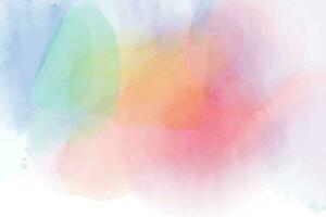 Abstract colorful watercolor background for graphic design vector