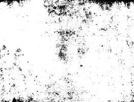 Black and white grunge urban texture vector with copy space. Abstract illustration surface dust and rough dirty wall background with empty template. Distress or dirt and grunge effect concept - vector