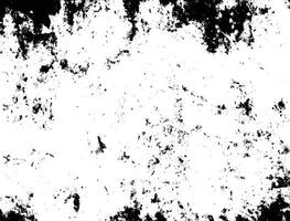 Black and white grunge urban texture vector with copy space. Abstract illustration surface dust and rough dirty wall background with empty template. Distress or dirt and grunge effect concept - vector