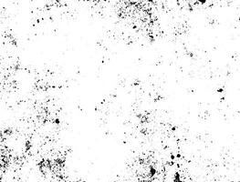 Black and white grunge urban texture vector with copy space. Abstract illustration surface dust and rough dirty wall background with empty template. Distress or dirt and grunge effect concept - vector