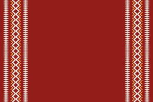 Ethnic Ikat fabric pattern geometric style.African Ikat embroidery Ethnic oriental pattern red background. Abstract,vector,illustration.Texture,clothing,frame,decoration,carpet,motif. vector
