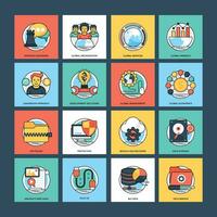 Business and Data Management Vector Icons