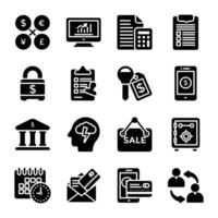 Startup and New Business Flat Vector Icons