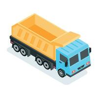 Flat Transport icons vector