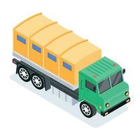 Flat Transport icons vector