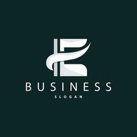 Initial Letter E Minimalist Logo, Simple Luxury Logotype Vector, Corporate Identity Emblem Symbol Design Brand, Company, Business vector