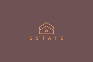 Marketing Property and Real Estate Developer Business Company Logo vector