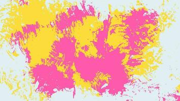 Abstract Bright Colorful Splatter Paint Grunge Texture Background vector