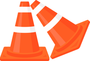 traffic cone under construction png