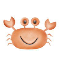 grappig krab tekenfilm png