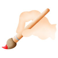 paintbrushes on transparent background png