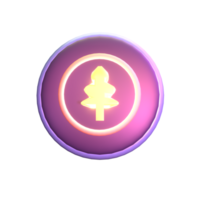 3D icon video games rendered isolated on the transparent background. life coin object for your design. png