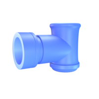 3D icon industrial pipe rendered isolated on the transparent background png