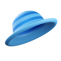 elegante Cubeta sombrero. 3d representación icono png