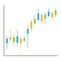 Geschäft Graph Symbol, Farbe Objekt Statistiken Finanzen Präsentation, eben Erfolg Bericht Symbol. png