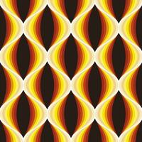retro styled wallpaper design background vector