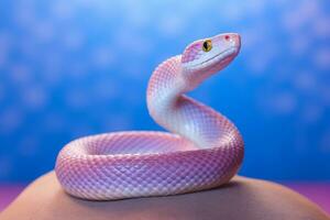 Very cute Con Snake in nature, national geography, Wide life animals. AI Generated. photo