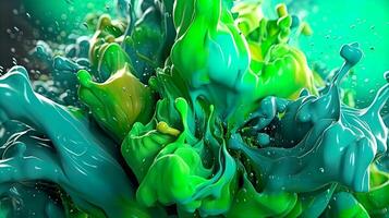 3D Rendered Colorful Abstract Background Minimal Simple Aesthetic Abstract Background photo
