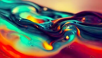 3D Rendereed colorful abstract background very simple minimal aesthetic background photo