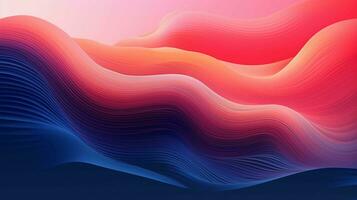 a visually stunning abstract background with smooth animations and transition, AI generated photo