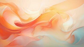 gradients and glows to add a touch of radiance to the fluid shapes  abstract background, AI generated photo