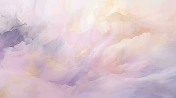 abstract background using a delicate and soft color blush pink, lavender, mint green background, AI generated photo