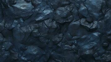 blue lava stone texture background, AI generated photo