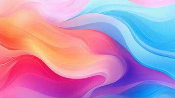 abstract, modern background with soft gradient colors, AI generated photo