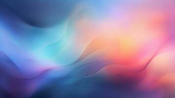 soft gradients and glows a luminous effect in the ethereal elegance abstract background, AI generated photo