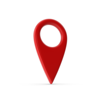 3d renderen realistisch plaats rood kaart pin GPS wijzer markeringen GPS plaats symbool, kaarten en navigatie appjes, rood geolocatie markeringen, plaatsmarkering pictogrammen, cartografie, en reiziger interesseren symbolen png