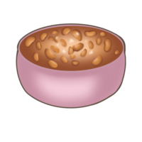 A cup of Beans soup png