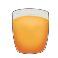 frischer Orangensaft png