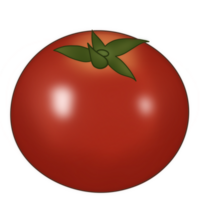 A rad tomato png