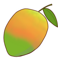 carino tailandese Mango png