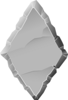 Roca menú junta, rock botón, gris Roca bandera, Roca ui elemento png