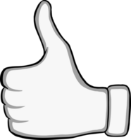 thumb up design png